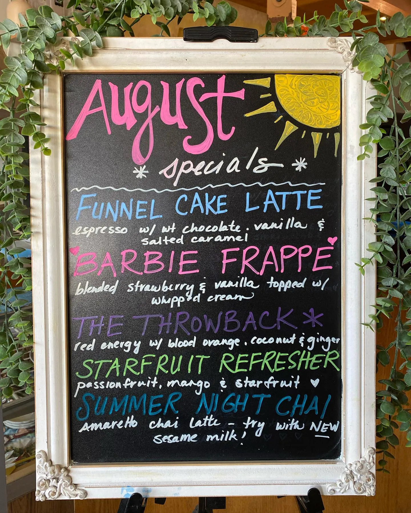 August 2023 Specials