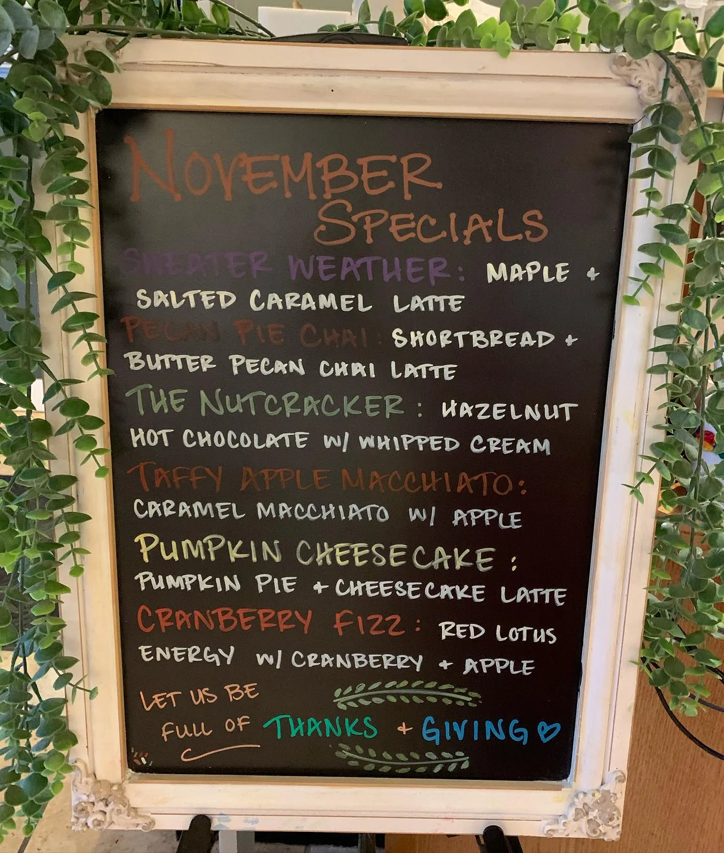 Monthly Specials