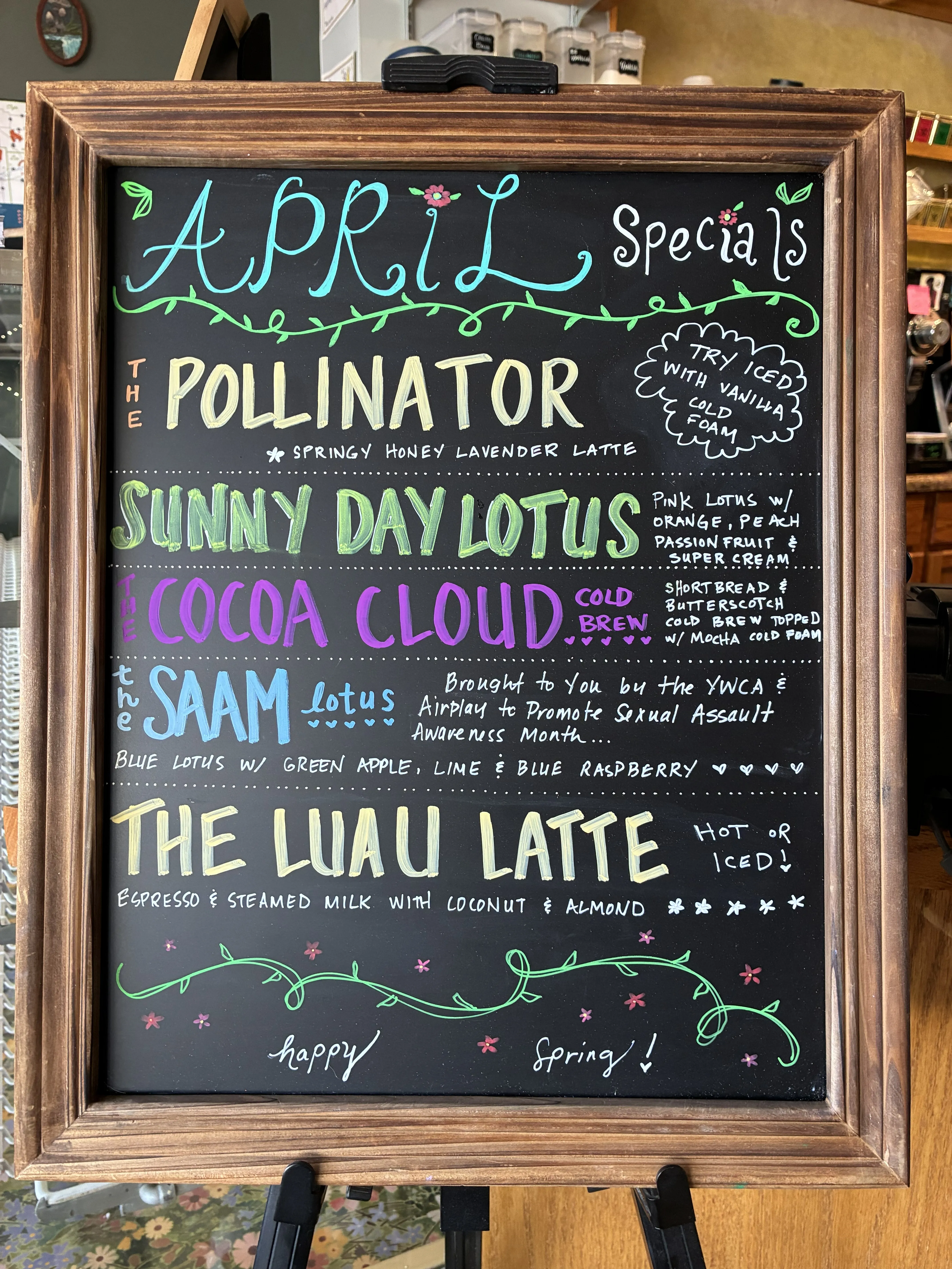 Monthly Specials